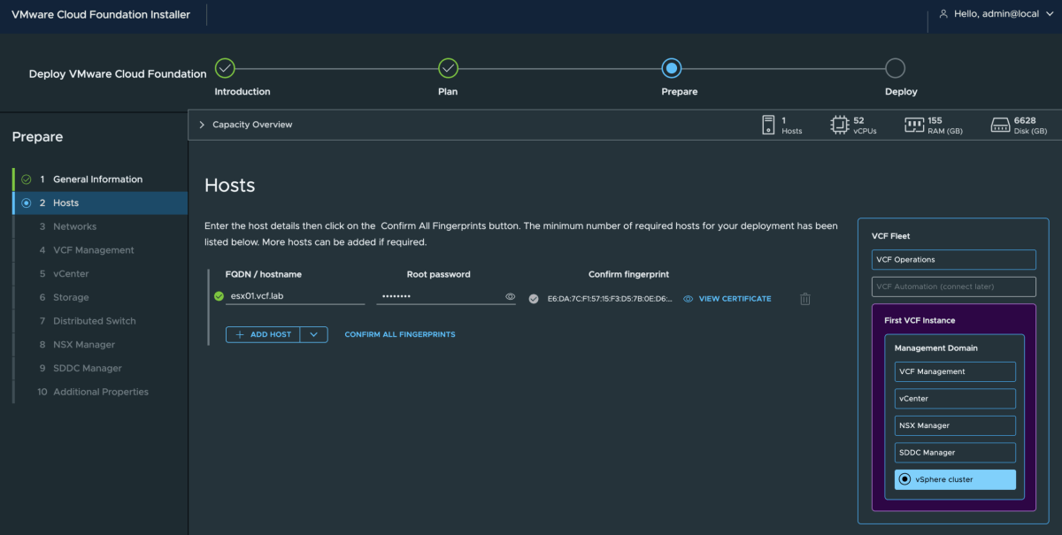 Screenshot of 10 Exciting Enhancements in VMware Cloud Foundation 9.1.1