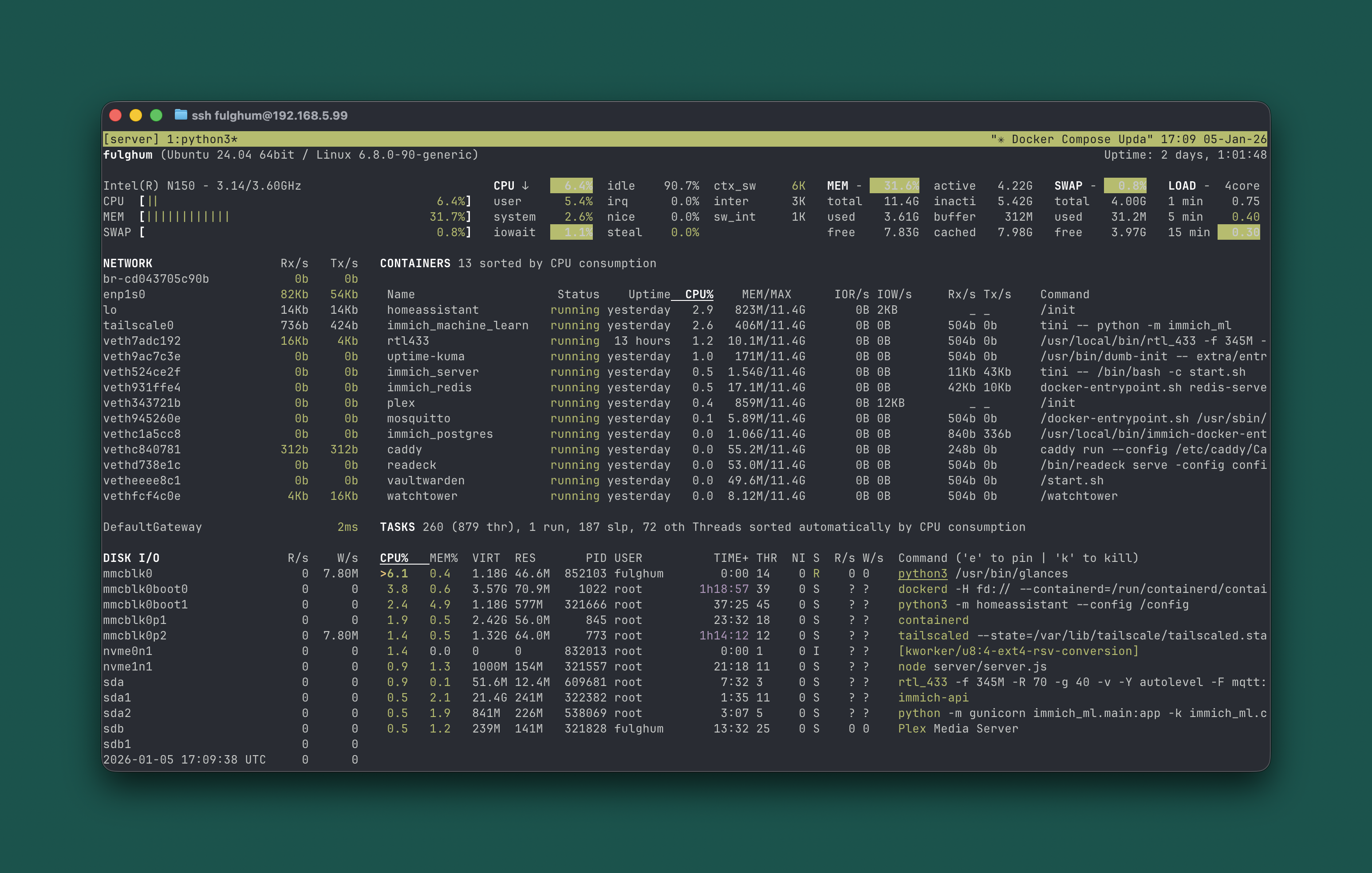 Screenshot of 2026 is the Year of Self-hosting