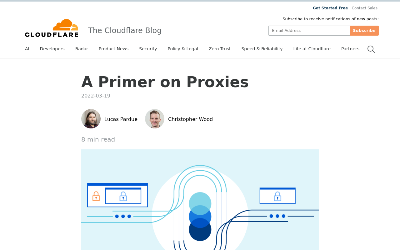 Screenshot of A Primer on Proxies