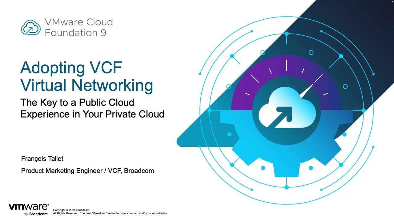 Screenshot of Adopting VCF Virtual Networking