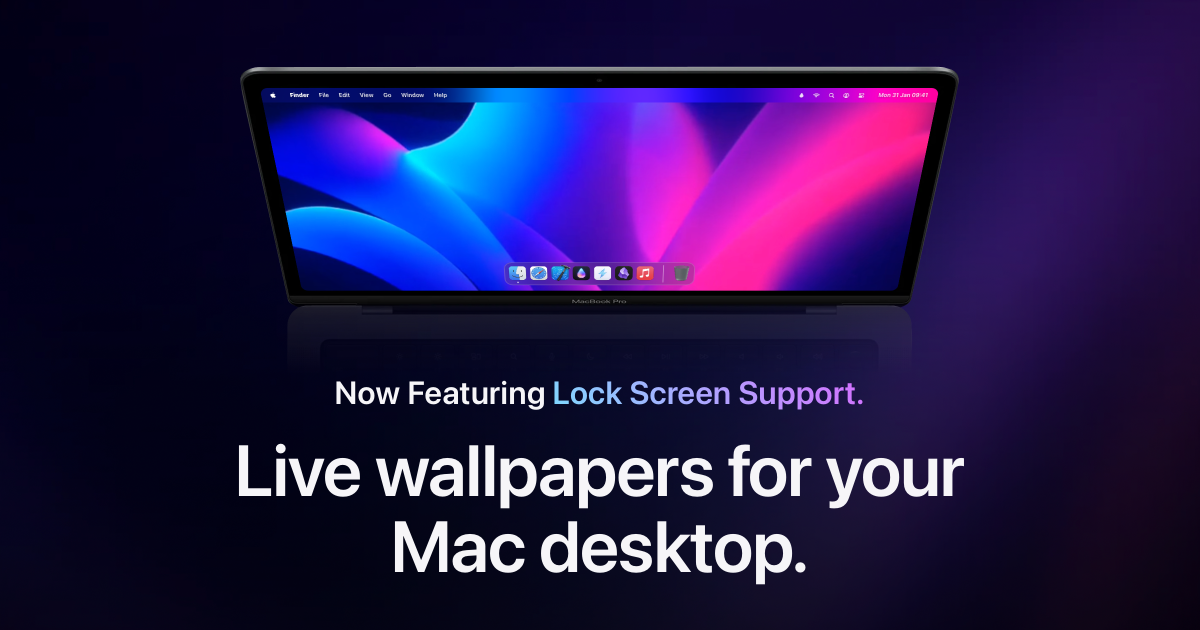 Screenshot of Backdrop — Live Wallpapers for Mac | Cindori
