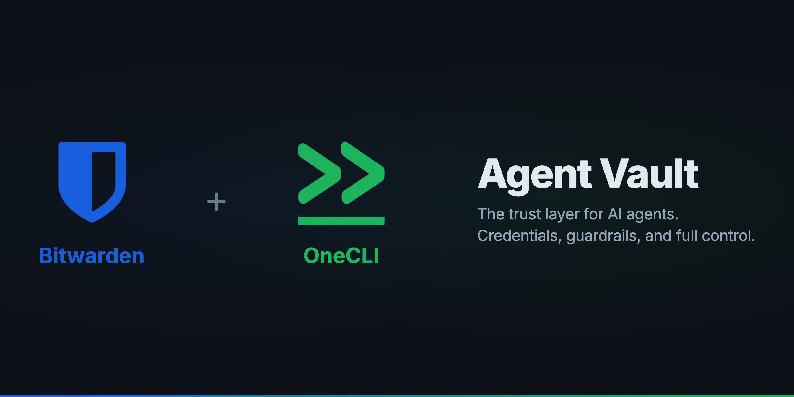 Screenshot of Bitwarden Integrates with OneCLI Agent Vault