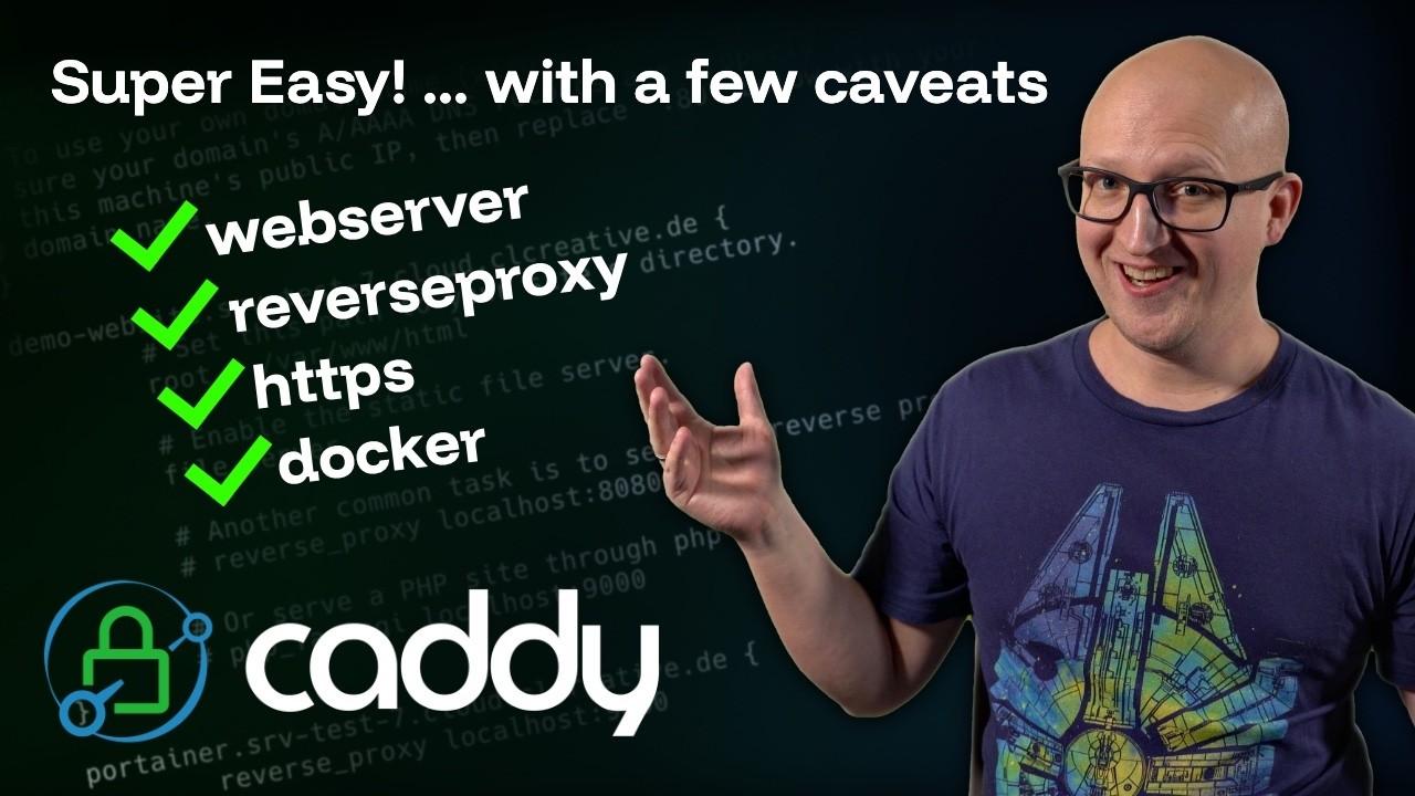Screenshot of Caddy: Everyone Says It’s the EASIEST… I Tested It