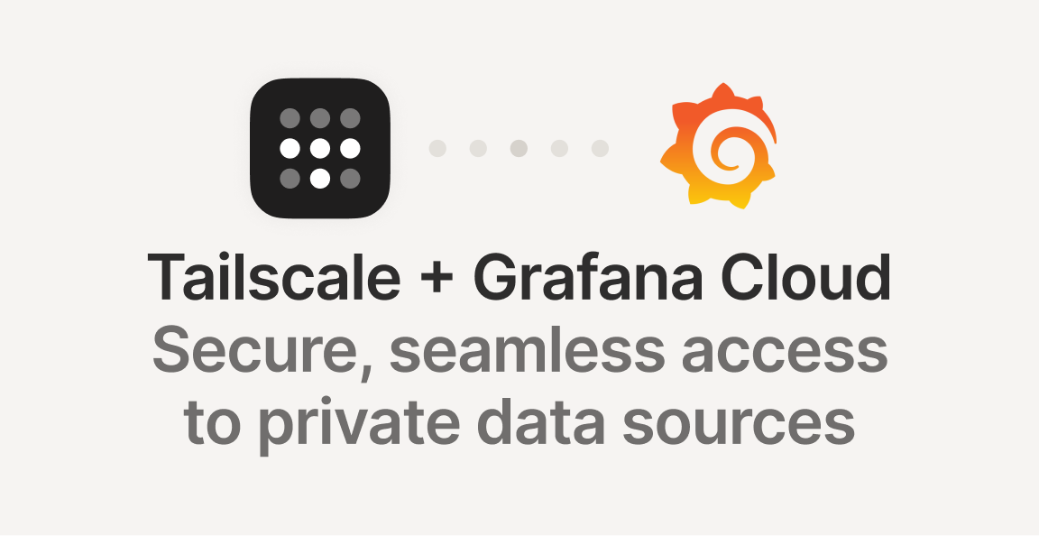 Screenshot of Connect private data sources to Grafana Cloud securely