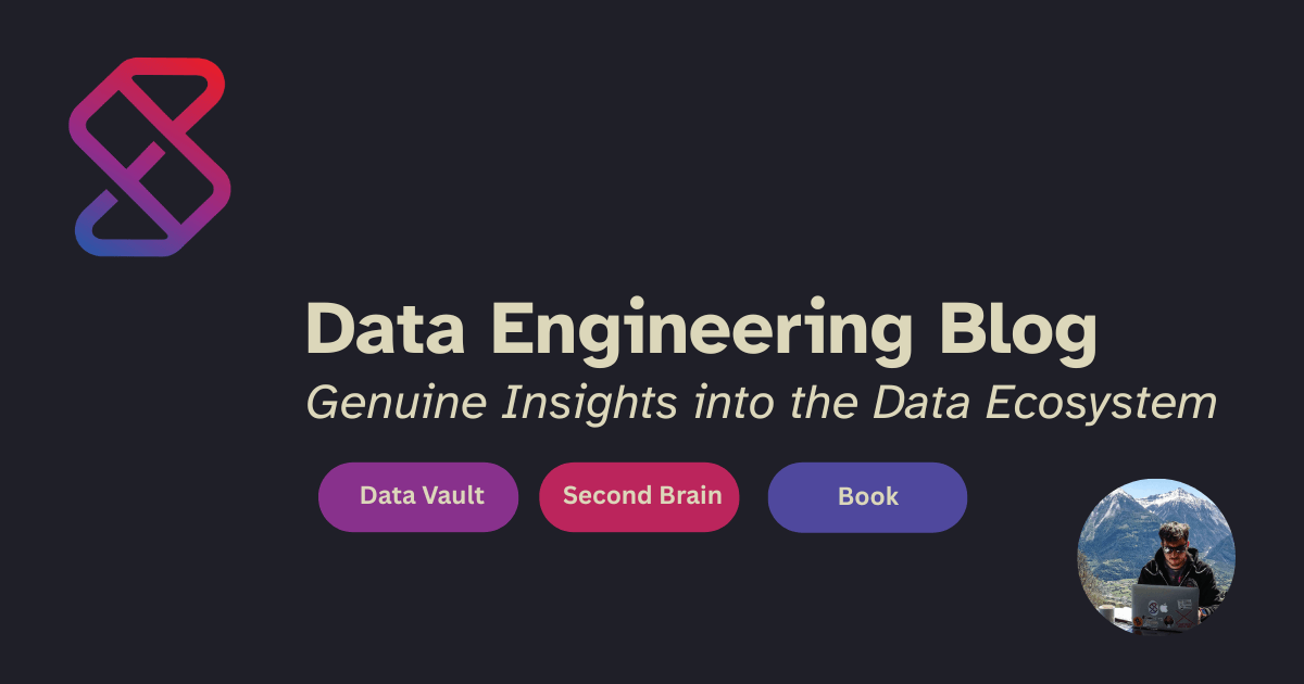 Screenshot of Data Engineering Blog
