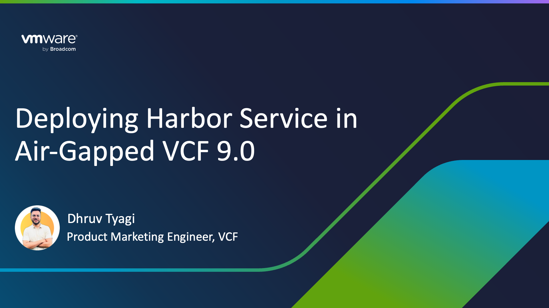 Screenshot of Deploying Harbor Service in Air-Gapped VMware Cloud Foundation 9.0