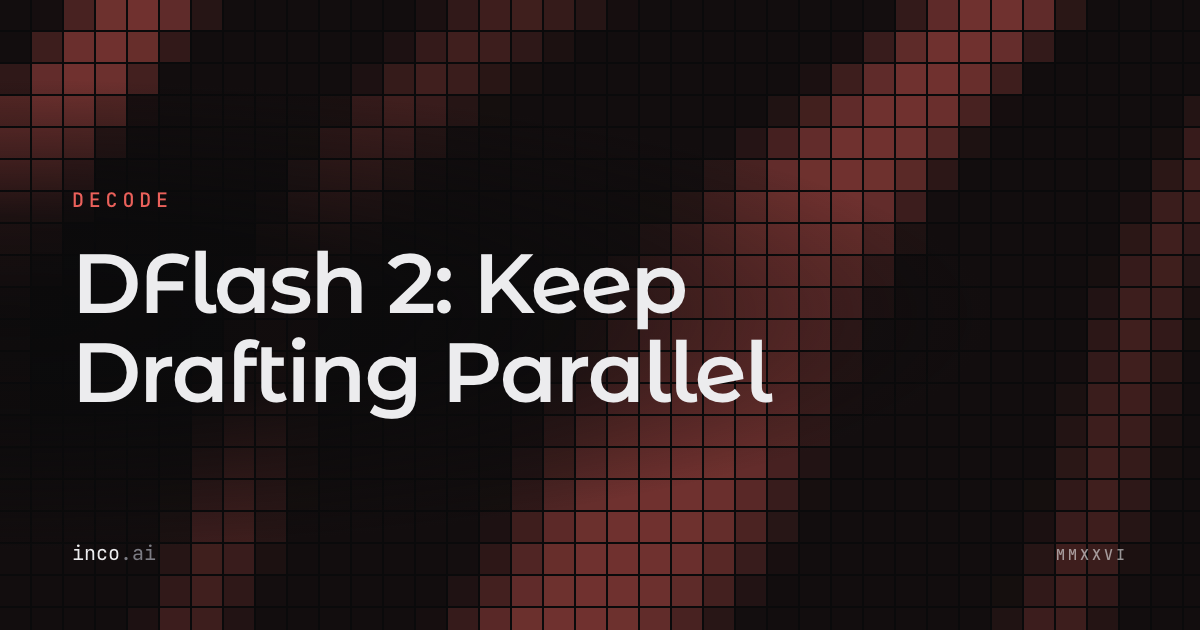 Screenshot of DFlash 2: Keep Drafting Parallel