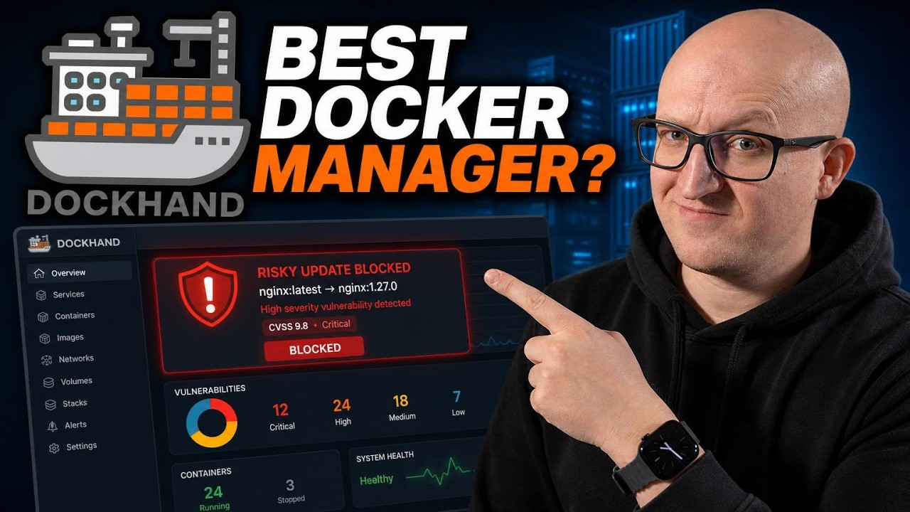 Screenshot of Dockhand: A Smarter, Safer Docker Manager