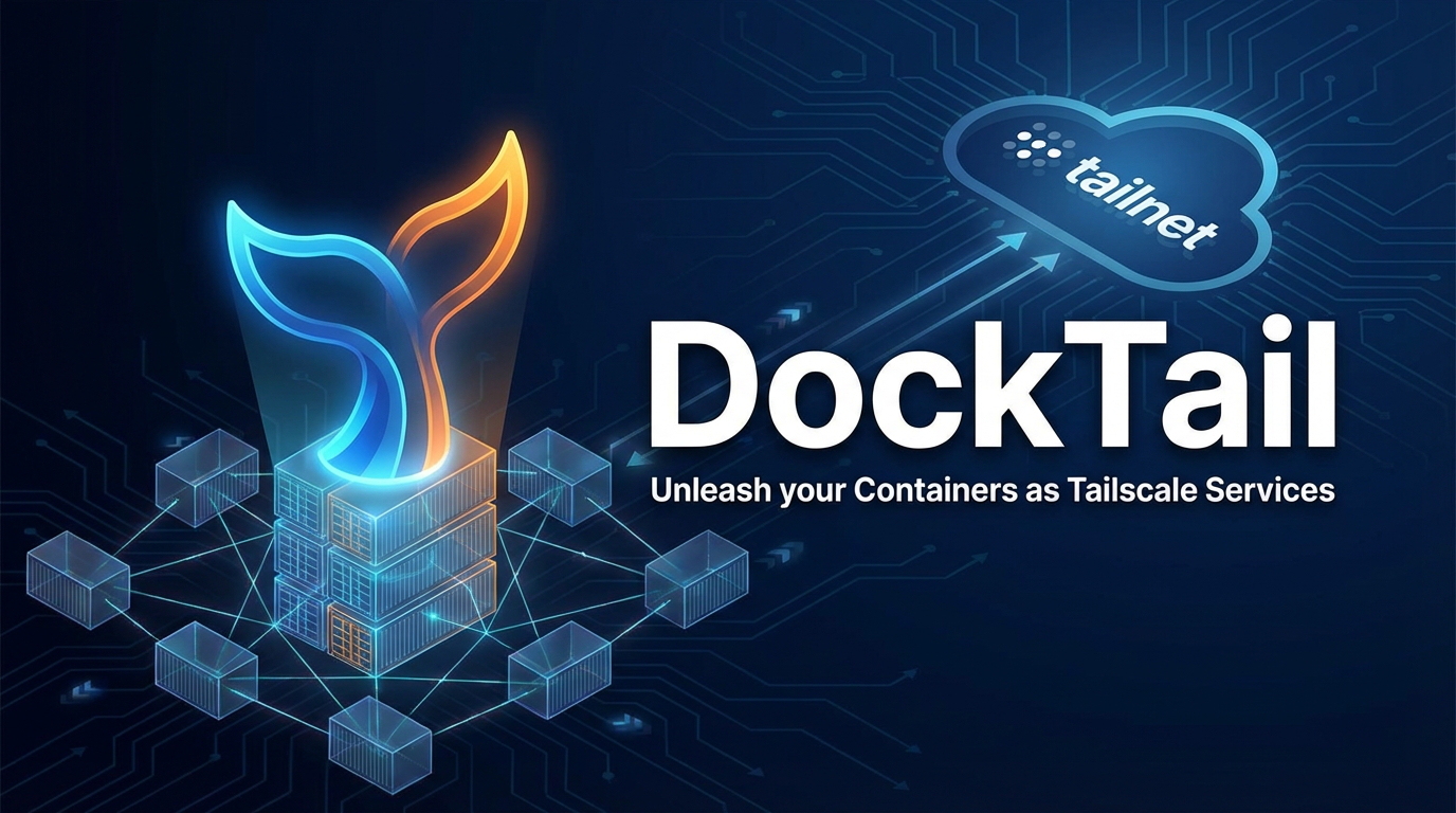 Screenshot of DockTail — Containers as Tailscale Services
