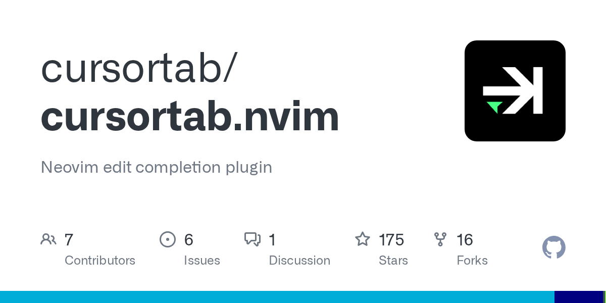 Screenshot of GitHub - cursortab/cursortab.nvim: