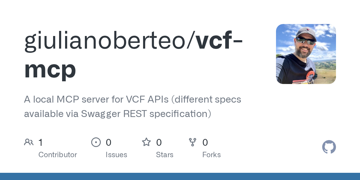 Screenshot of GitHub - giulianoberteo/vcf-mcp