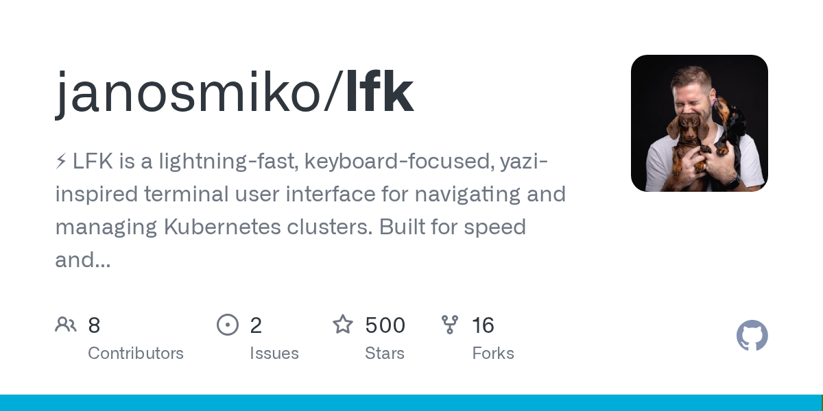 Screenshot of GitHub - janosmiko/lfk