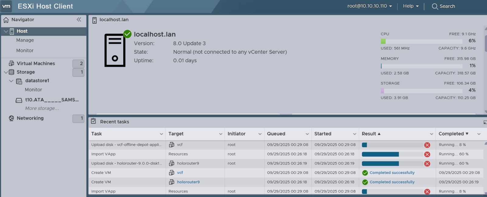 Screenshot of How to Successfully Configure NVMe Memory Tiering in ESXi 8
