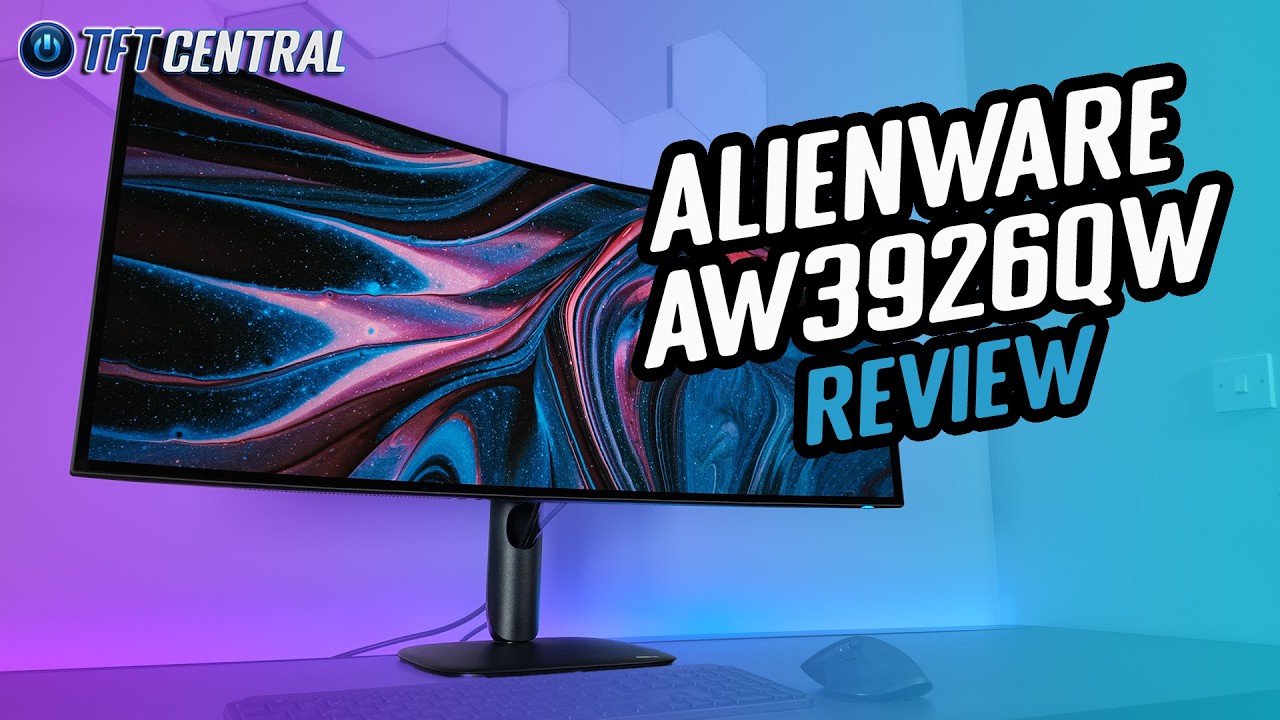 Screenshot of Incredible value glossy 39” OLED! – Alienware AW3926QW Review
