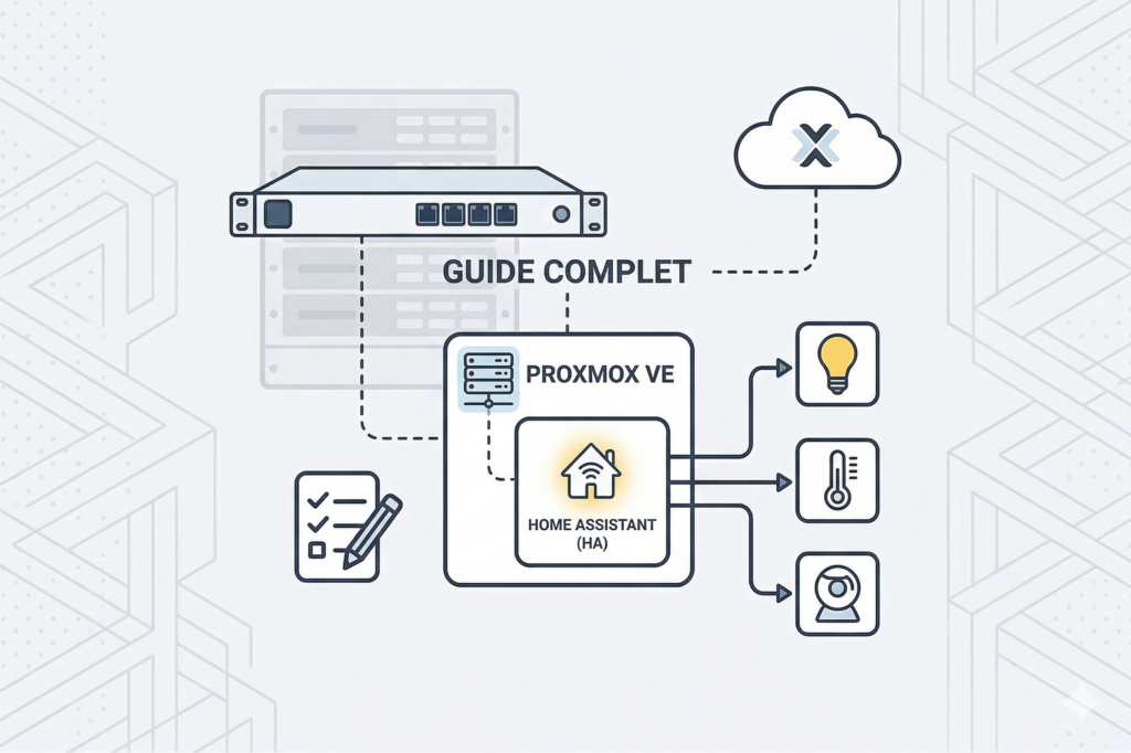 Screenshot of Installer Home Assistant sur Proxmox : guide complet 2026