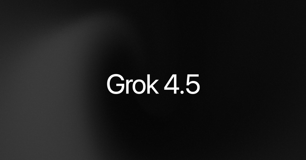 Screenshot of Introducing Grok 4.5