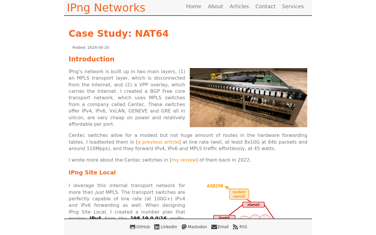 Screenshot of IPng Networks - Case Study: NAT64