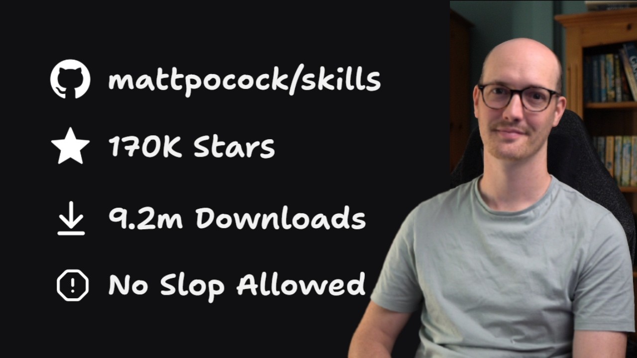 Screenshot of mattpocock/skills: Learn the whole flow, end-to-end