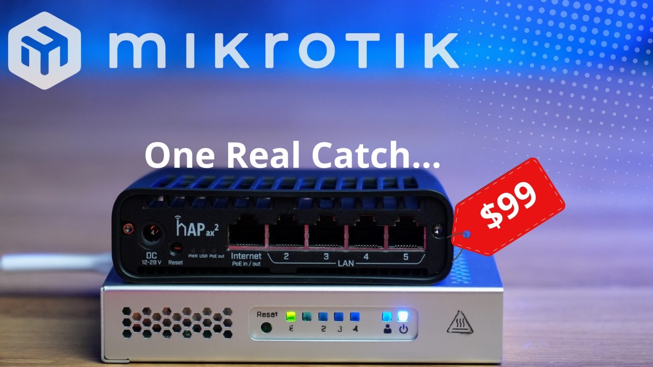 Screenshot of MikroTik RouterOS: Enterprise Features, Beginner Price, One Real Catch