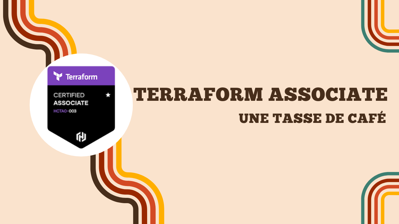 Screenshot of Passage de la certification Terraform Associate
