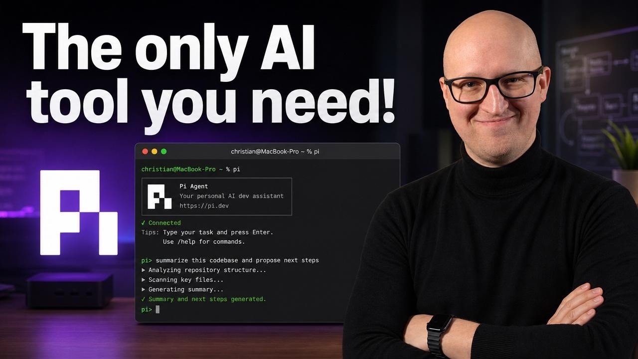 Screenshot of Pi: Open-Source AI Agent Terminal Set-Up