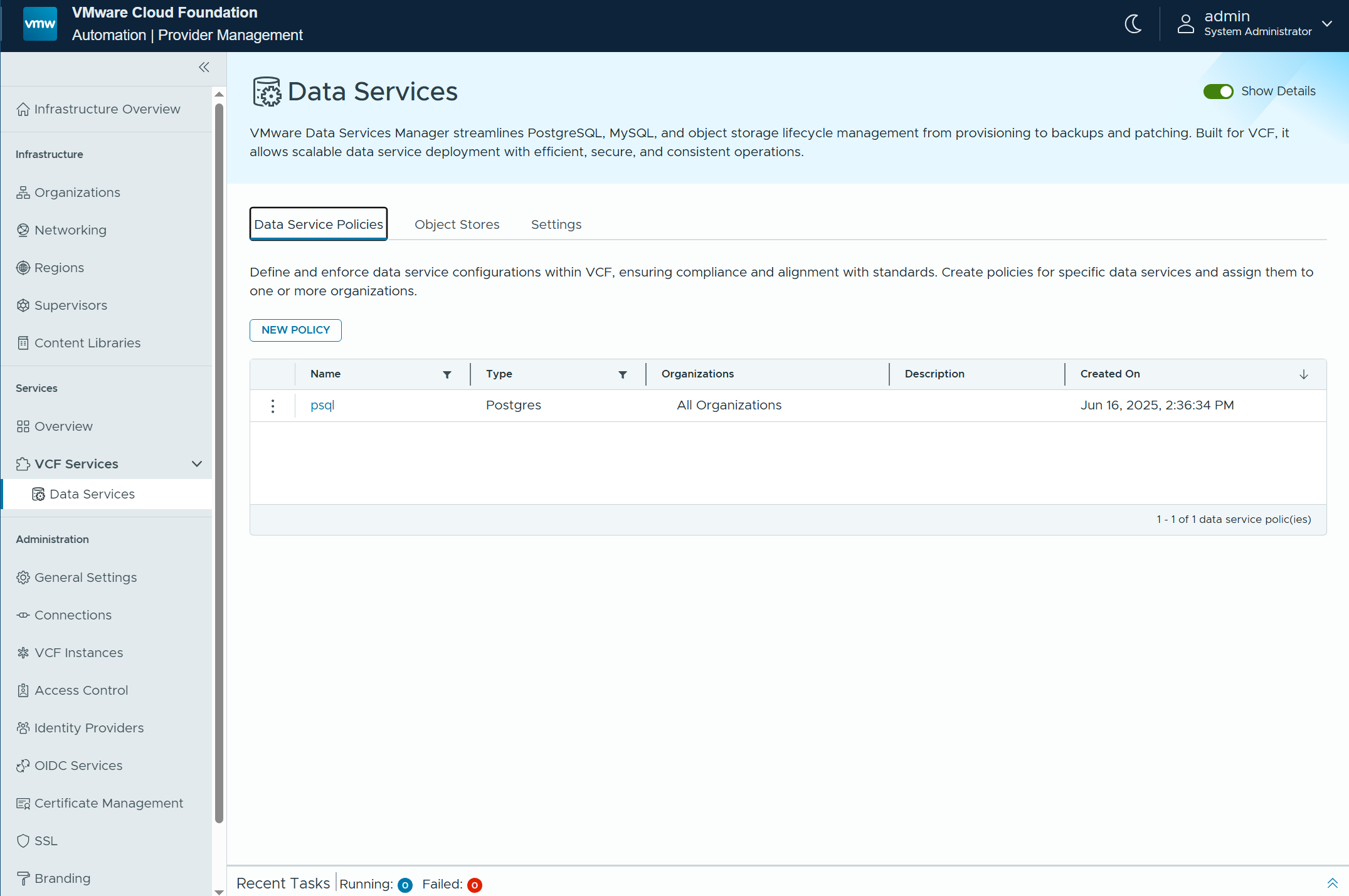 Screenshot of Quick Guide to VCF Automation for VCD Administrators