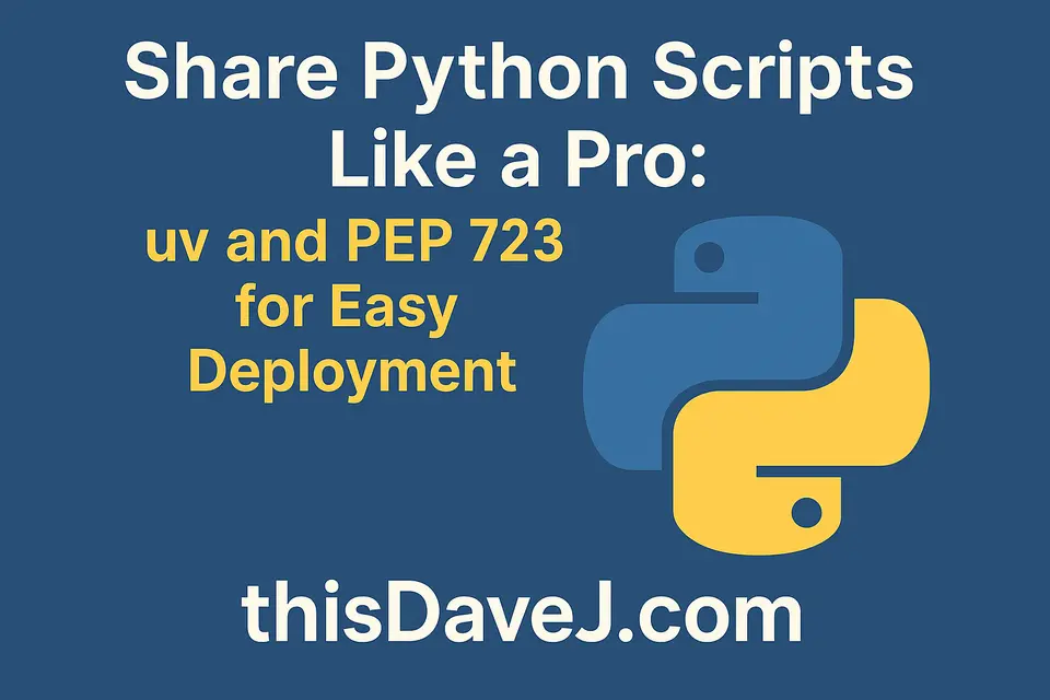 Screenshot of Share Python Scripts Like a Pro: uv and PEP 723 for Easy Deployment