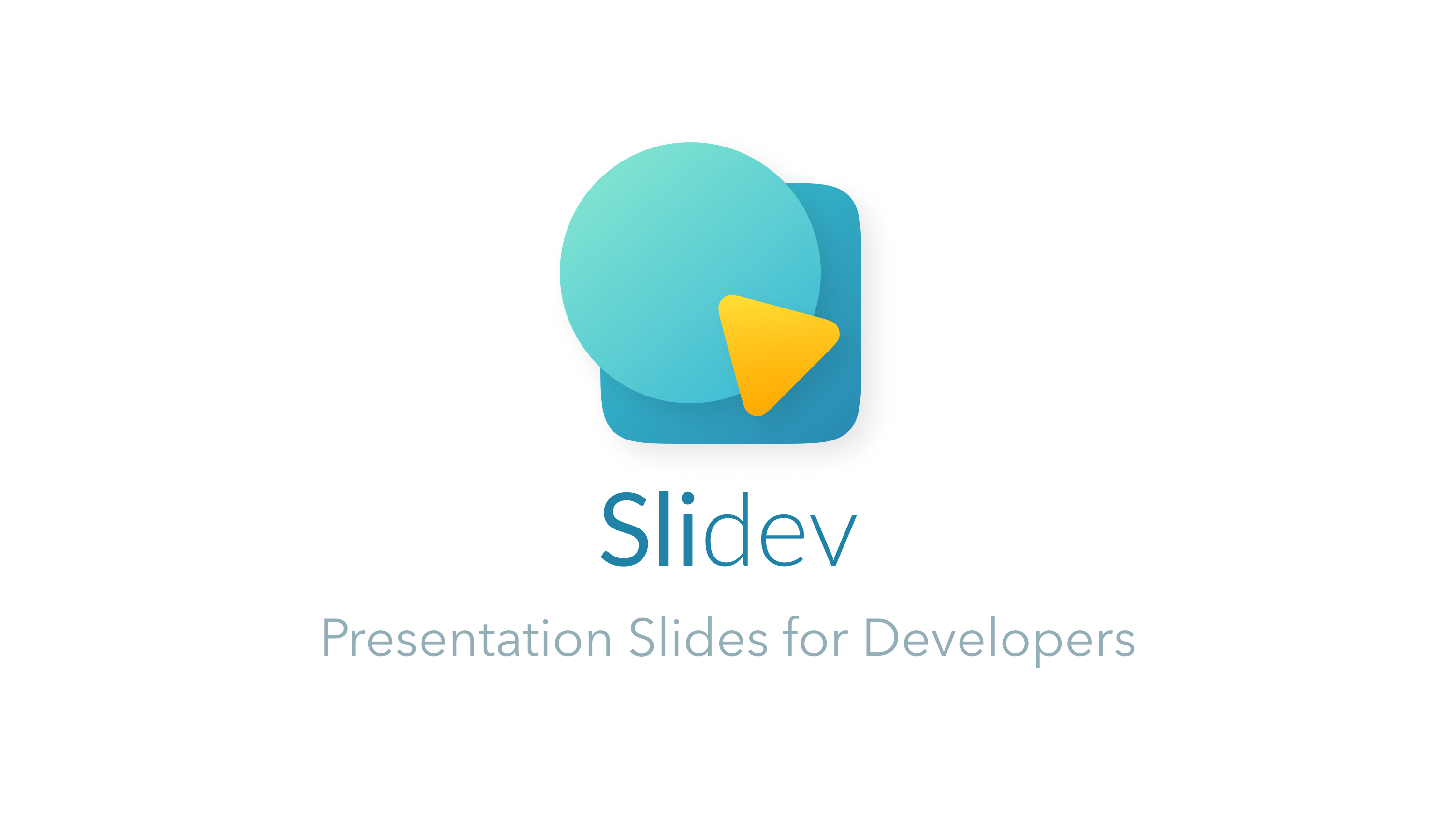 Screenshot of Slidev