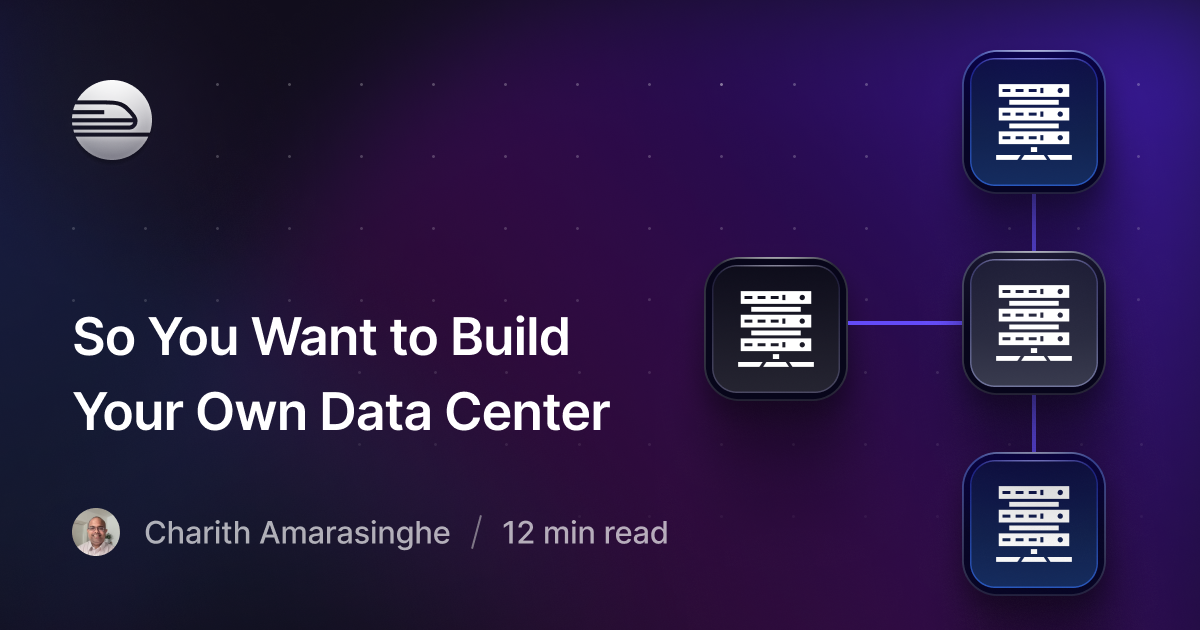 Screenshot of So You Want to Build Your Own Data Center