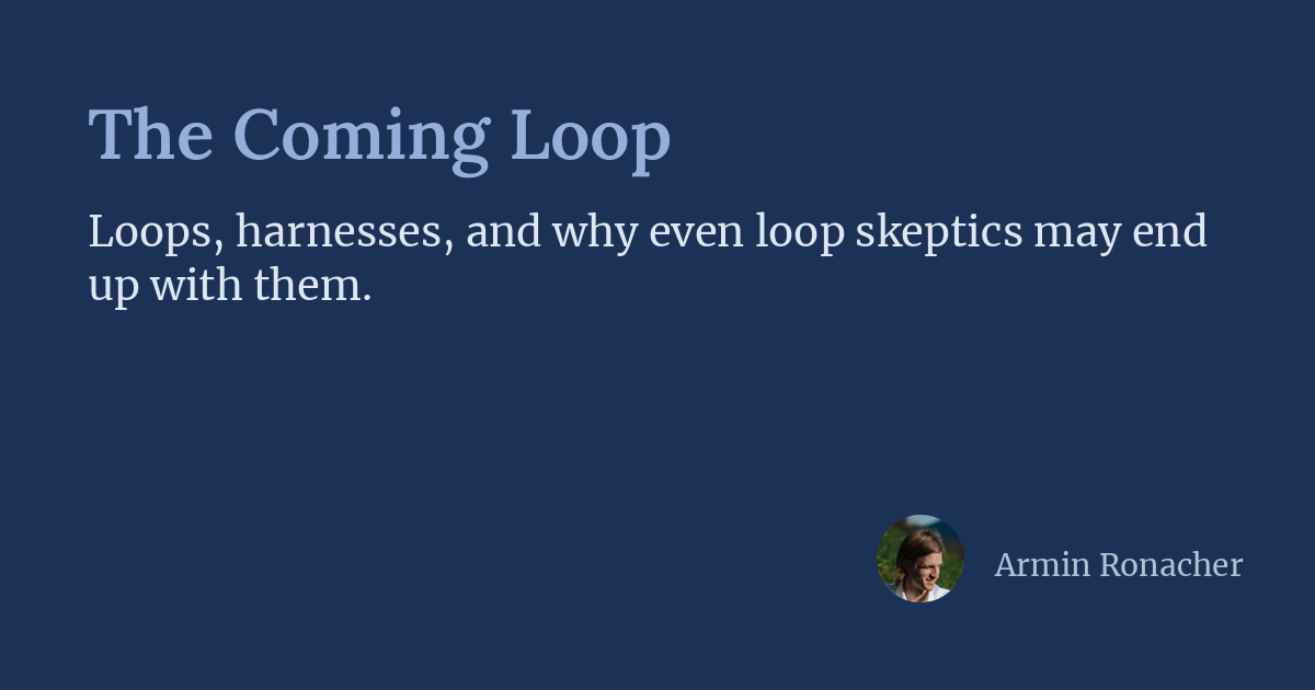 Screenshot of The Coming Loop