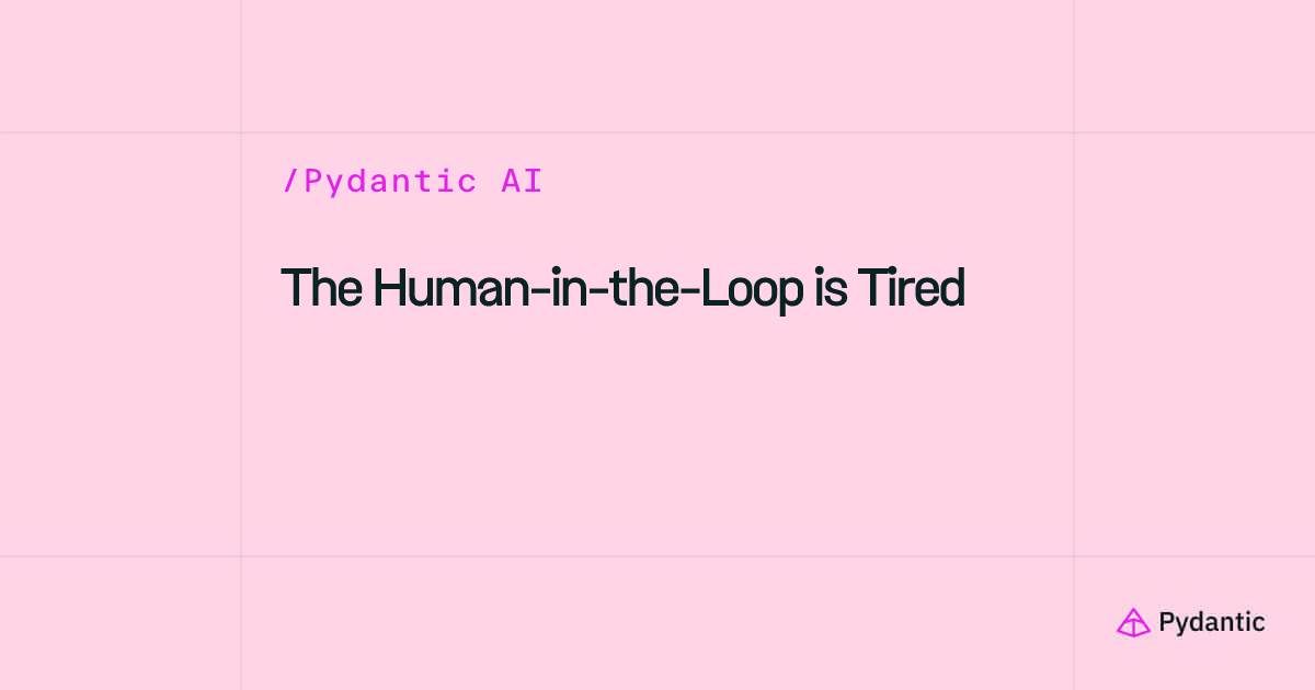 Screenshot of The Human-in-the-Loop is Tired