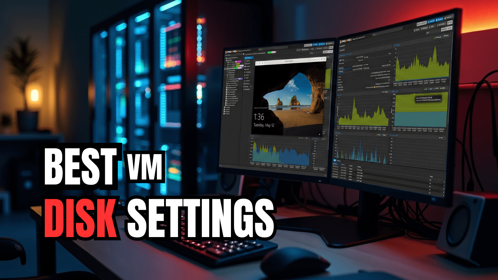 Screenshot of The Proxmox VM Disk Settings I Change on Every New VM
