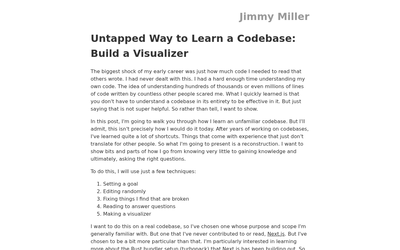 Screenshot of Untapped Way to Learn a Codebase: Build a Visualizer