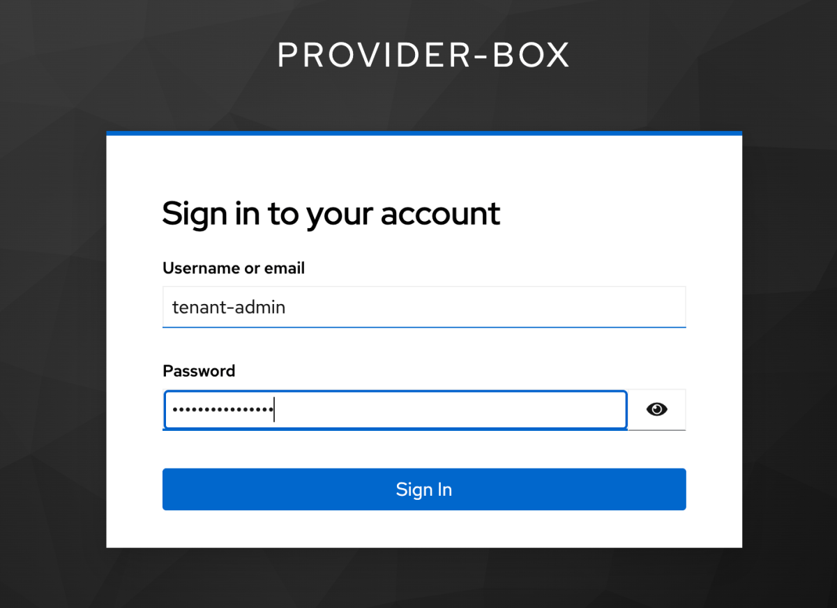 Screenshot of Using Keycloak as an OIDC Identity Provider for a VCF Automation Organization