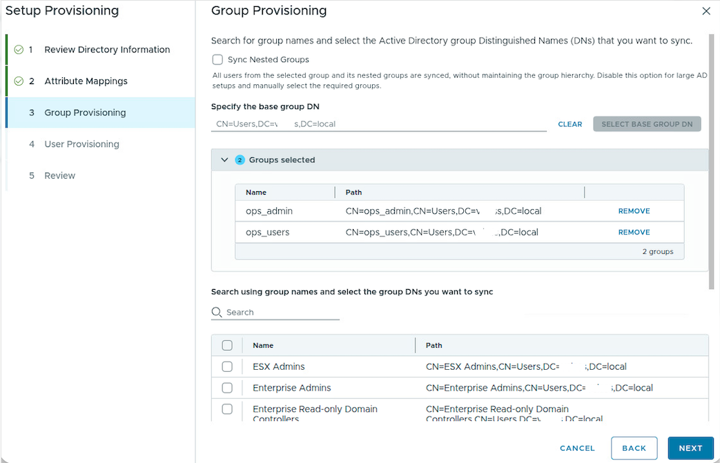 Screenshot of VCF 9.0: Configuring VCF SSO for Management Domain