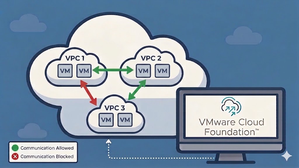 Screenshot of VCF Networking 9.1: Simpler VPC Connectivity Control