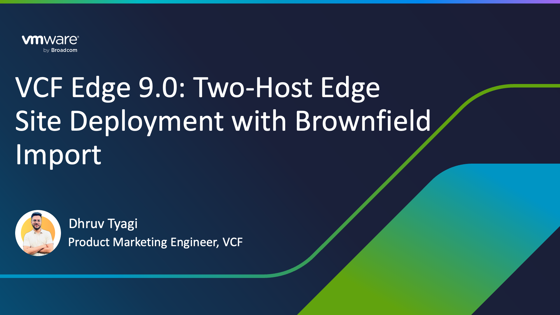 Screenshot of VMware Cloud Foundation Edge 9.0: Two-Host Edge Site Deployment with Brownfield Import