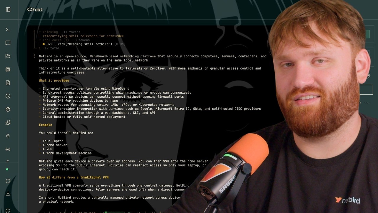 Screenshot of Watch This Before You Set Up Hermes (NetBird Remote Access)