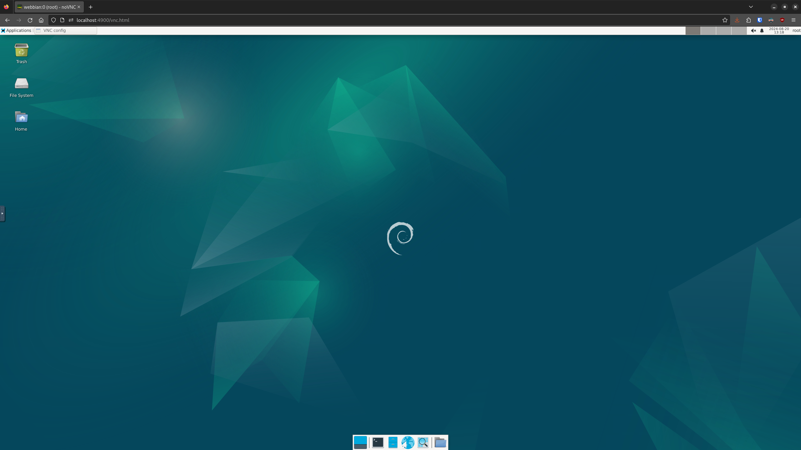Screenshot of Webbian | nowsci.com