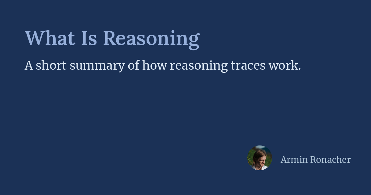 Screenshot of What Is Reasoning